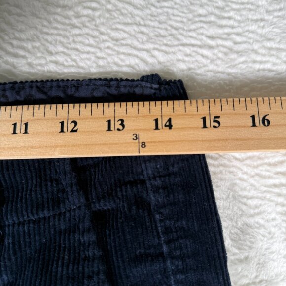 Zara Man Mens Blue/Navy Corduroy Pants Tapered Straight Leg Size 29 - Picture 7 of 7